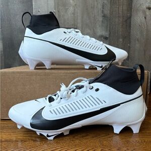 Nike Vapor Edge Pro 360 2 TB FN7759-100 White Black Football Cleats Mens